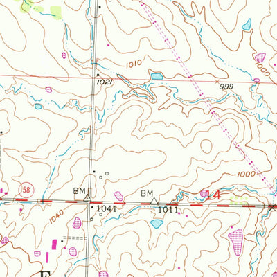 United States Geological Survey Raymore, MO (1954, 24000-Scale) digital map