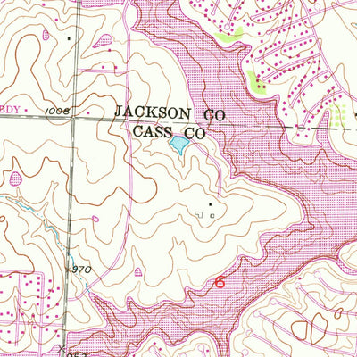 United States Geological Survey Raymore, MO (1954, 24000-Scale) digital map