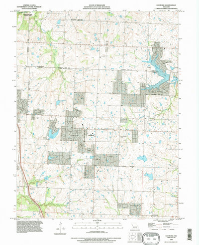 United States Geological Survey Raymore, MO (1990, 24000-Scale) digital map