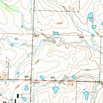 United States Geological Survey Raymore, MO (1990, 24000-Scale) digital map