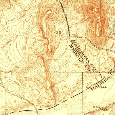 United States Geological Survey Raynor Creek, CA (1919, 31680-Scale) digital map