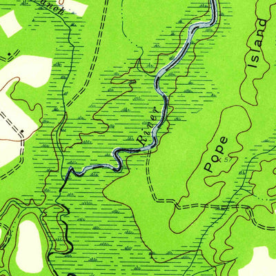 United States Geological Survey Raynor, VA (1944, 24000-Scale) digital map
