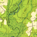 United States Geological Survey Raynor, VA (1945, 31680-Scale) digital map