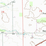 United States Geological Survey Rays Crossing, IN (1956, 24000-Scale) digital map
