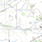 United States Geological Survey Rays Crossing, IN (2022, 24000-Scale) digital map