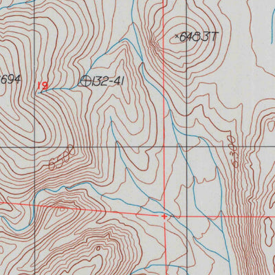 United States Geological Survey Rays, NV (1987, 24000-Scale) digital map