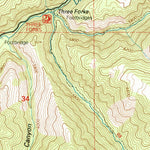 United States Geological Survey Rays Valley, UT (1998, 24000-Scale) digital map