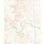 United States Geological Survey Razor Blade Mesa, OK-CO (1969, 24000-Scale) digital map