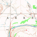 United States Geological Survey Razor Blade Mesa, OK-CO (1969, 24000-Scale) digital map