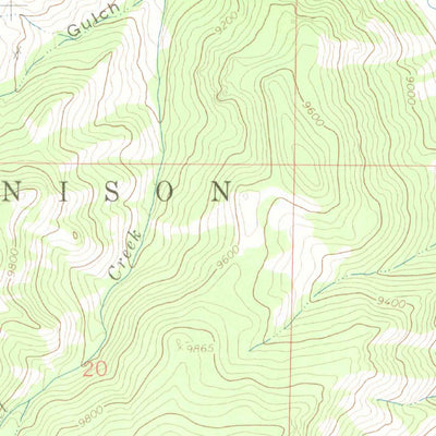 United States Geological Survey Razor Creek Dome, CO (1962, 24000-Scale) digital map