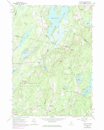 United States Geological Survey Razorville, ME (1961, 24000-Scale) digital map