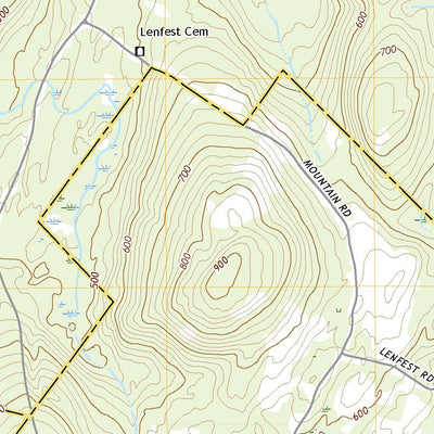 United States Geological Survey Razorville, ME (2021, 24000-Scale) digital map