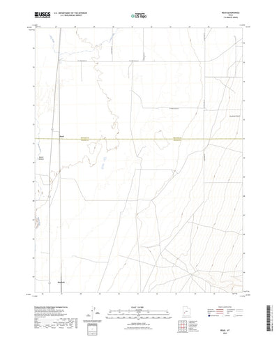 United States Geological Survey Read, UT (2023, 24000-Scale) digital map