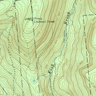 United States Geological Survey Readburn, NY (1965, 24000-Scale) digital map