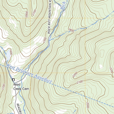 United States Geological Survey Readburn, NY (2023, 24000-Scale) digital map