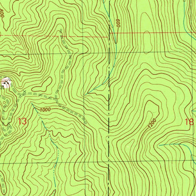United States Geological Survey Reade Hill, WA (1981, 24000-Scale) digital map