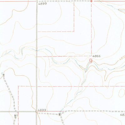 United States Geological Survey Reader Lake, CO (1978, 24000-Scale) digital map