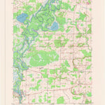 United States Geological Survey Readfield, WI (1969, 24000-Scale) digital map