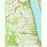 United States Geological Survey Reading Center, NY (1950, 24000-Scale) digital map