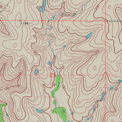 United States Geological Survey Reading, KS (1971, 24000-Scale) digital map