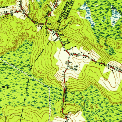 United States Geological Survey Reading, MA (1951, 31680-Scale) digital map