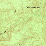 United States Geological Survey Reading Mountain, NM (1950, 24000-Scale) digital map