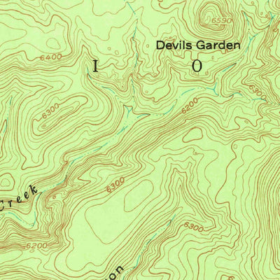 United States Geological Survey Reading Mountain, NM (1950, 24000-Scale) digital map