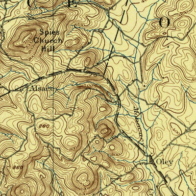 United States Geological Survey Reading, PA (1894, 62500-Scale) digital map