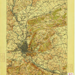 United States Geological Survey Reading, PA (1915, 62500-Scale) digital map