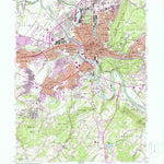 United States Geological Survey Reading, PA (1956, 24000-Scale) digital map
