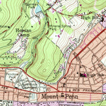 United States Geological Survey Reading, PA (1956, 24000-Scale) digital map