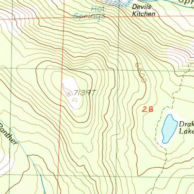 United States Geological Survey Reading Peak, CA (1985, 24000-Scale) digital map