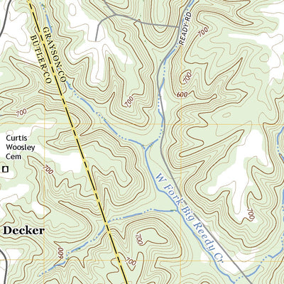 United States Geological Survey Ready, KY (2022, 24000-Scale) digital map