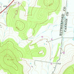 United States Geological Survey Readyville, TN (1962, 24000-Scale) digital map