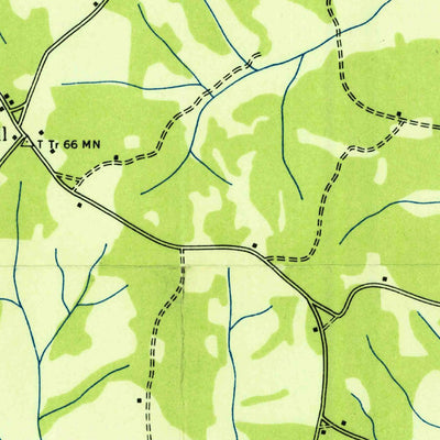 United States Geological Survey Reagan, TN (1936, 24000-Scale) digital map
