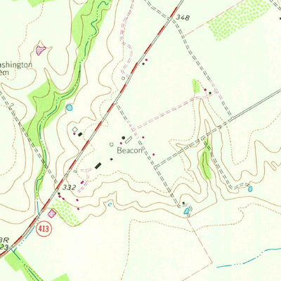United States Geological Survey Reagan, TX (1962, 24000-Scale) digital map