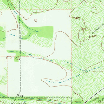 United States Geological Survey Realitos, TX (1967, 24000-Scale) digital map