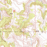 United States Geological Survey Reanus Cone, MT (1972, 24000-Scale) digital map