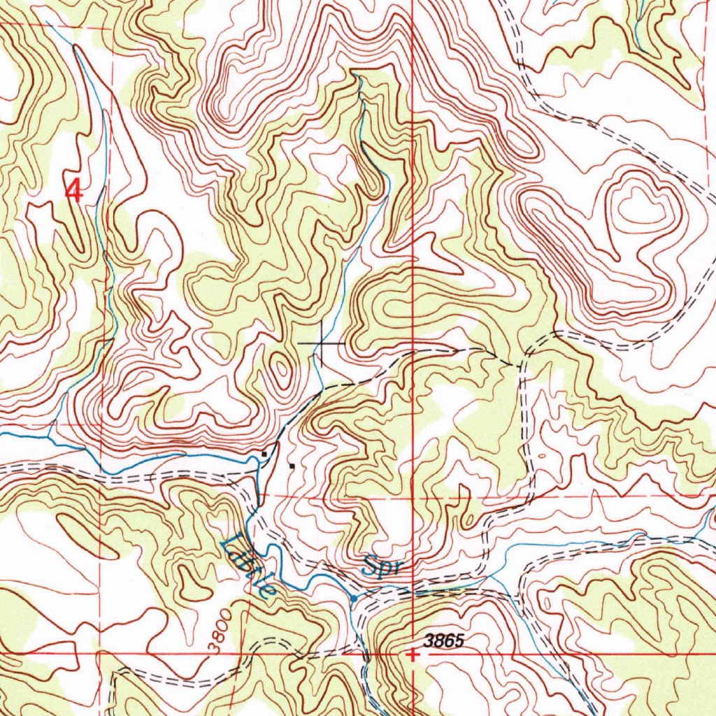 Reanus Cone, MT (1995, 24000-Scale) Map by United States Geological ...