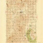 United States Geological Survey Reardan, WA (1945, 62500-Scale) digital map