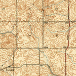 United States Geological Survey Reardan, WA (1945, 62500-Scale) digital map