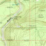 United States Geological Survey Reas Pass, ID-MT (1986, 24000-Scale) digital map
