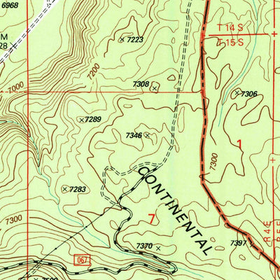 United States Geological Survey Reas Pass, ID-MT (2000, 24000-Scale) digital map