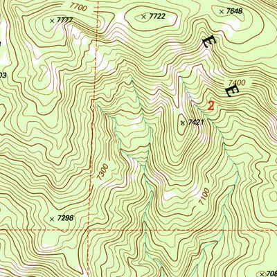 United States Geological Survey Reas Pass, ID-MT (2000, 24000-Scale) digital map
