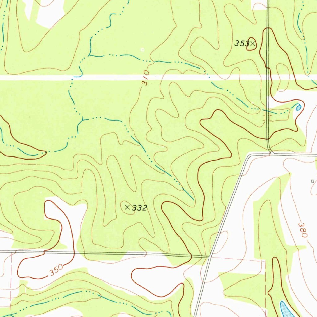 Rebecca, GA (1974, 24000-Scale) Map by United States Geological Survey ...