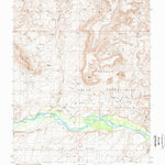 United States Geological Survey Recapture Pocket, UT (1989, 24000-Scale) digital map