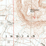 United States Geological Survey Recapture Pocket, UT (1989, 24000-Scale) digital map