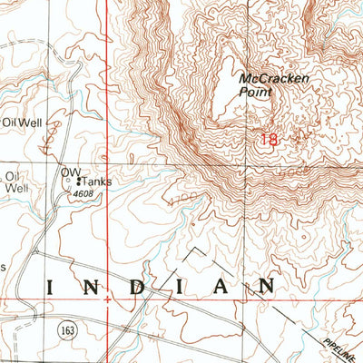 United States Geological Survey Recapture Pocket, UT (1989, 24000-Scale) digital map