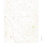 United States Geological Survey Recluse, WY (1971, 24000-Scale) digital map