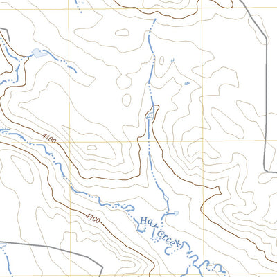 United States Geological Survey Recluse, WY (2023, 24000-Scale) digital map
